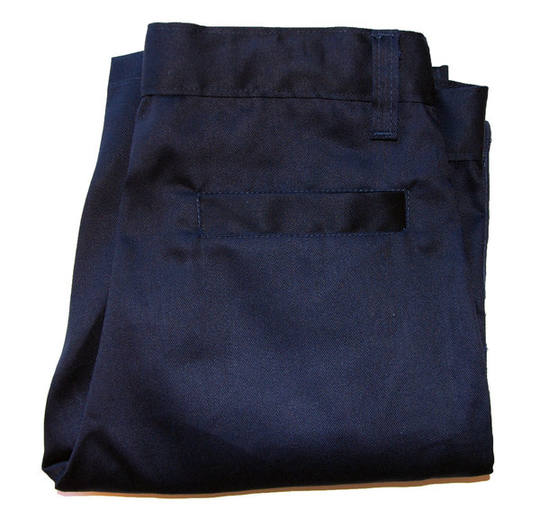 Pantalón corto azul tipo chino