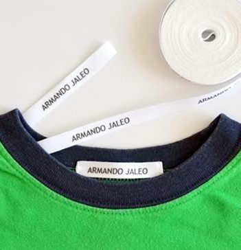 Etiquetas ropa termoadhesivas